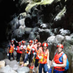 Our frienda enjoy the magesty of Bayano cave
